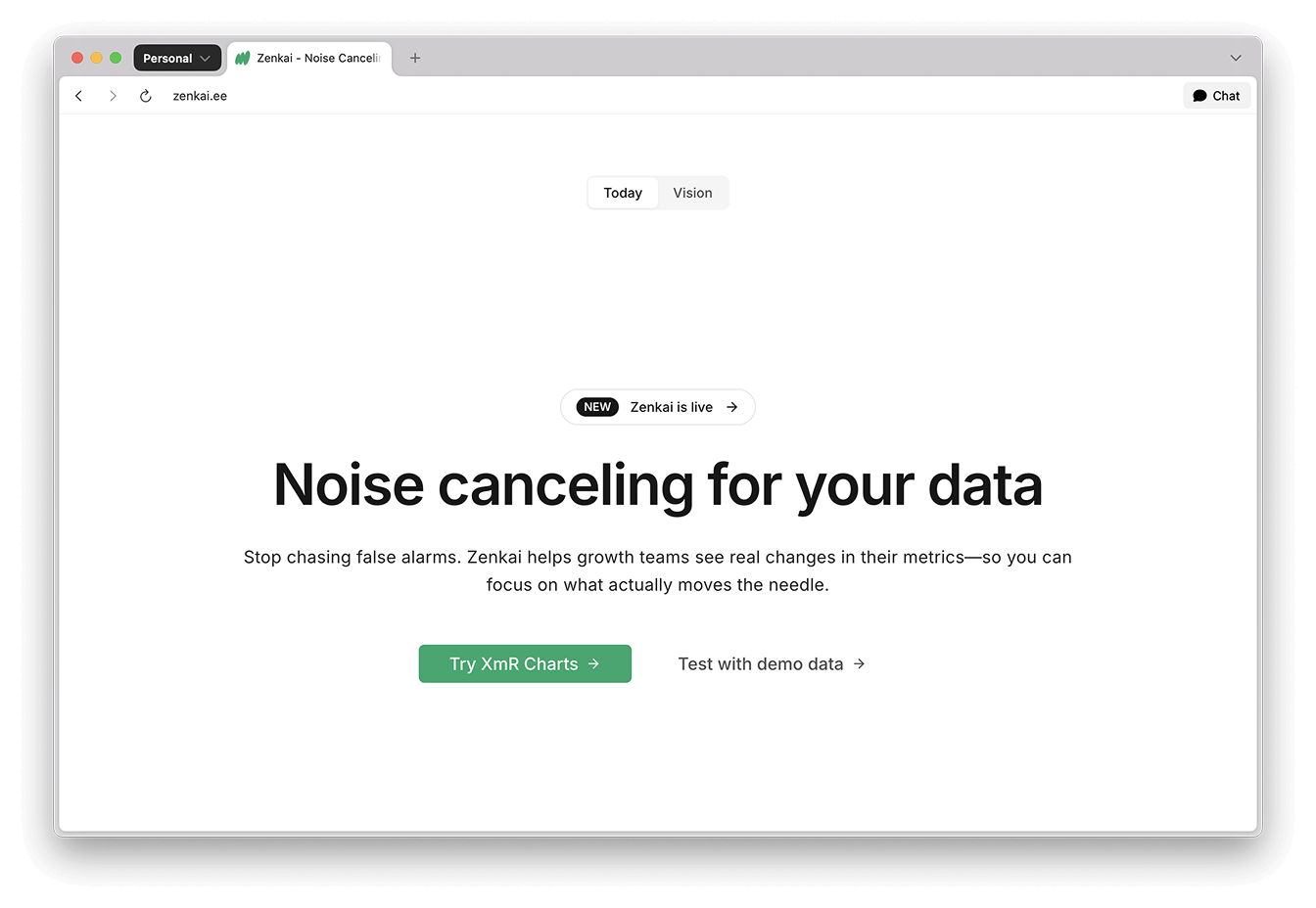 launch-landing page